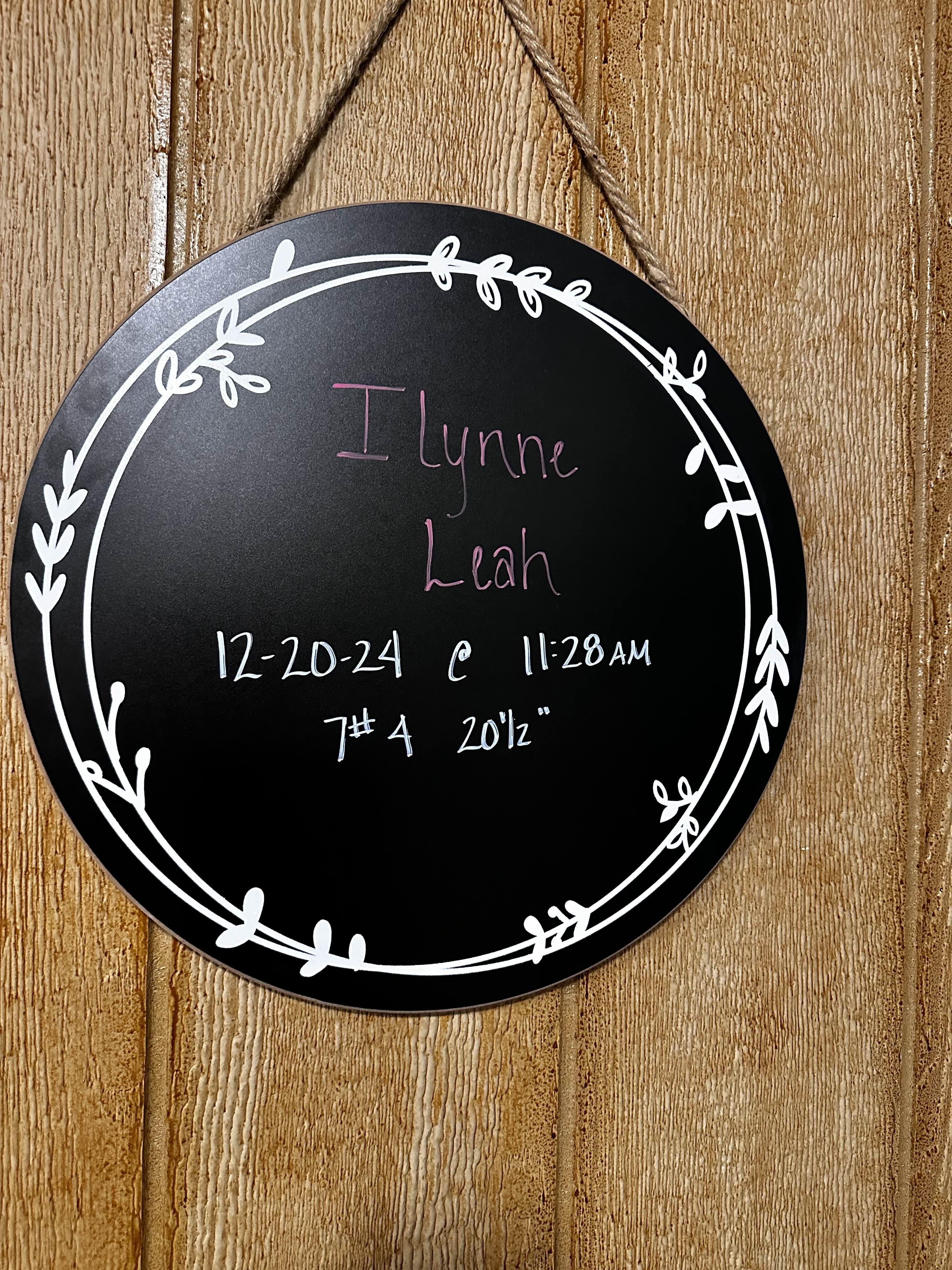 Birth Announcement Wall image 6
